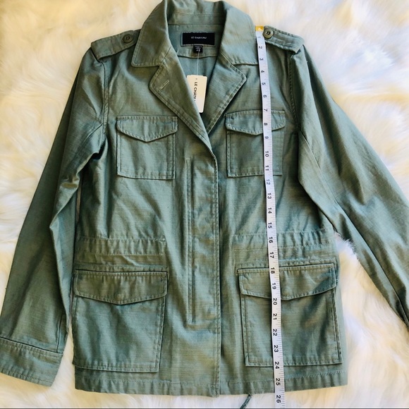 Sage Cotton Utility Jacket - Picture 10 of 12